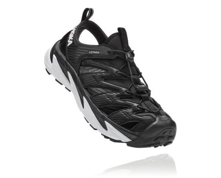 Hoka One One Hopara Ženske Sandali Črna / Bela SI-478501T